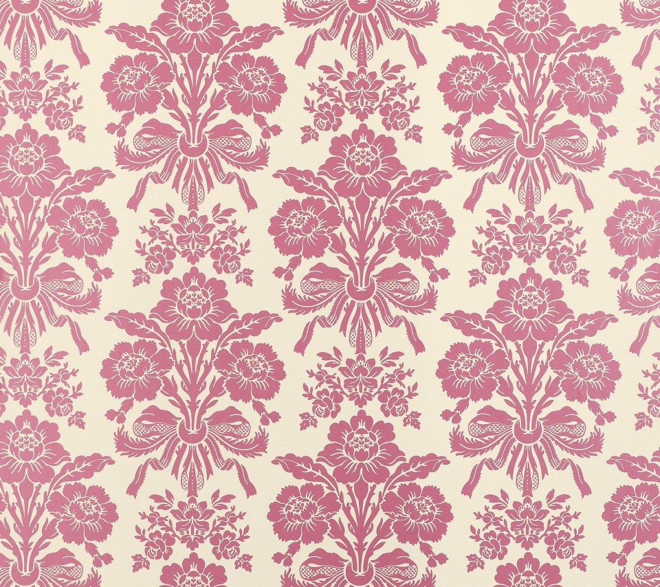 綺麗なピンクの花柄 Android壁紙 Wallpaperbox